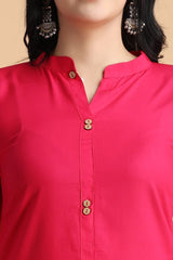 Filiate Women Straight Kurta with Front Slit