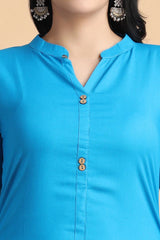 Filiate Women Straight Kurta with Front Slit