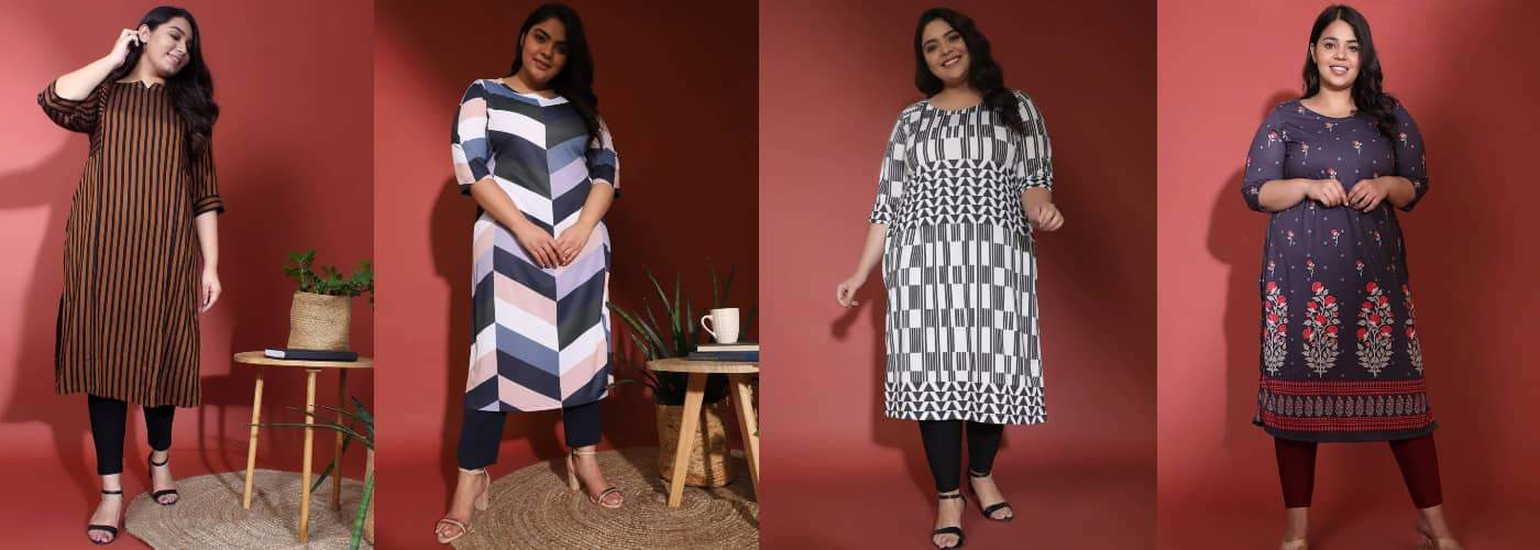 Kurti Styles Are Most Flattering for Curvy Women